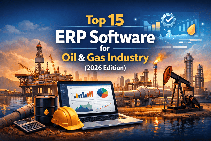 Top 15 ERP Software for Oil & Gas Industry